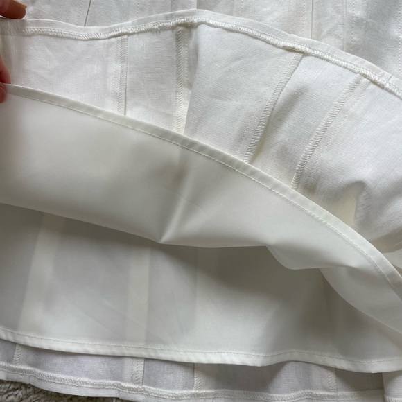 White Midi Skirt by Calvin Klein - Picture 3 of 7